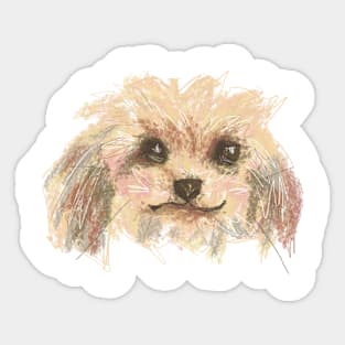 cute dog Sticker